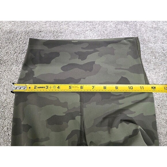 Lululemon Align Pant Full Length 28" Leggings Buttery Soft Camo Green Size 2 - Picture 6 of 8